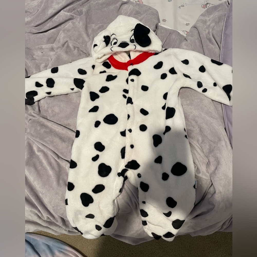 Dalmatian Print Baby One Piece